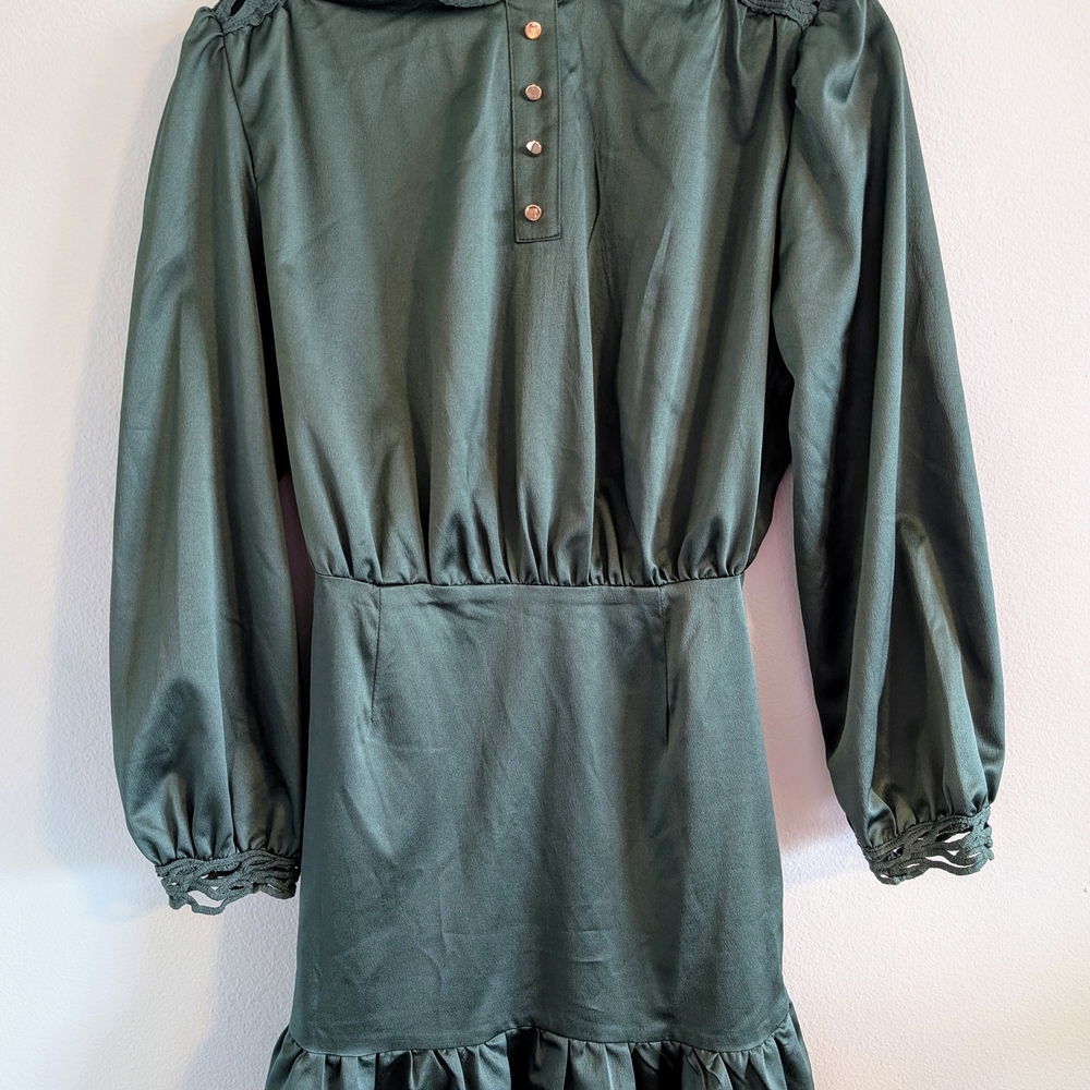 Elegant Green Kids Dress